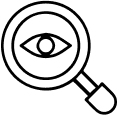 Icono de una lupa