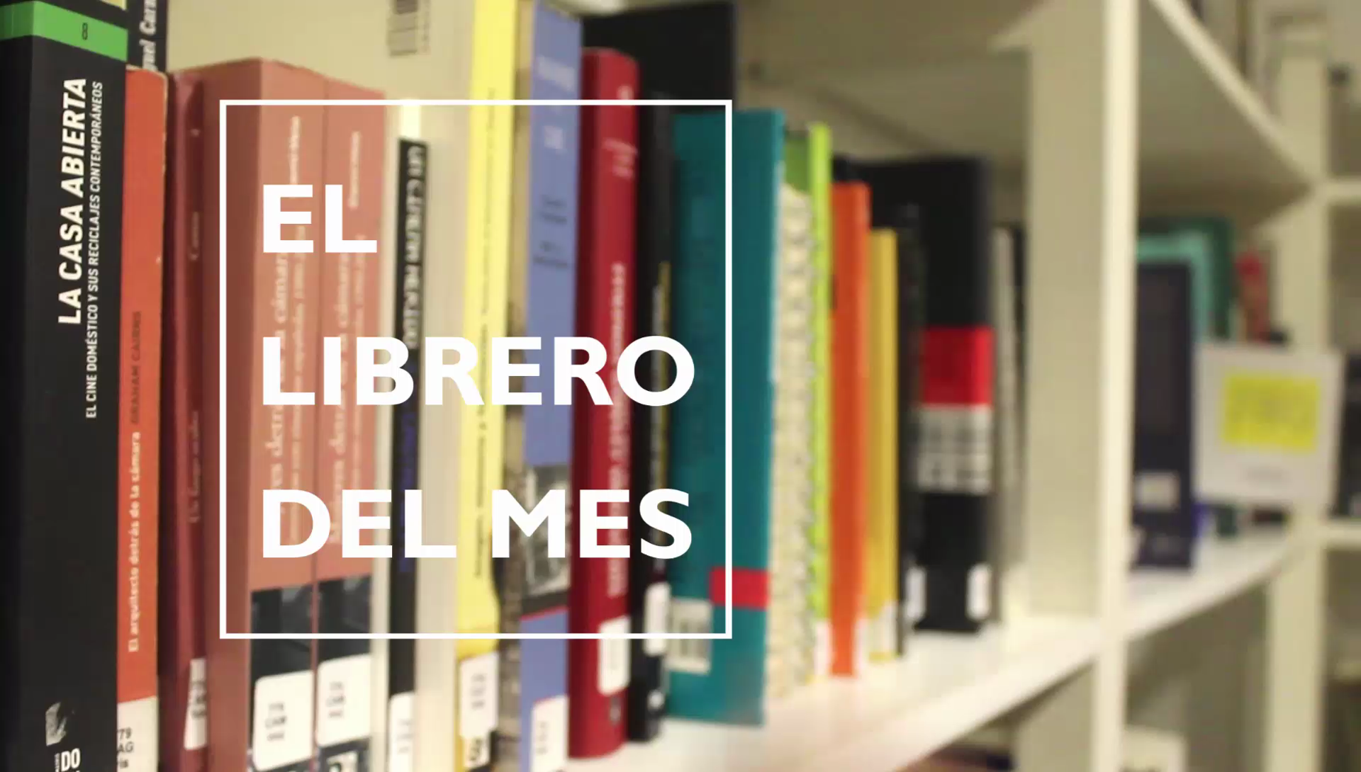 El Librero del Mes Diciembre