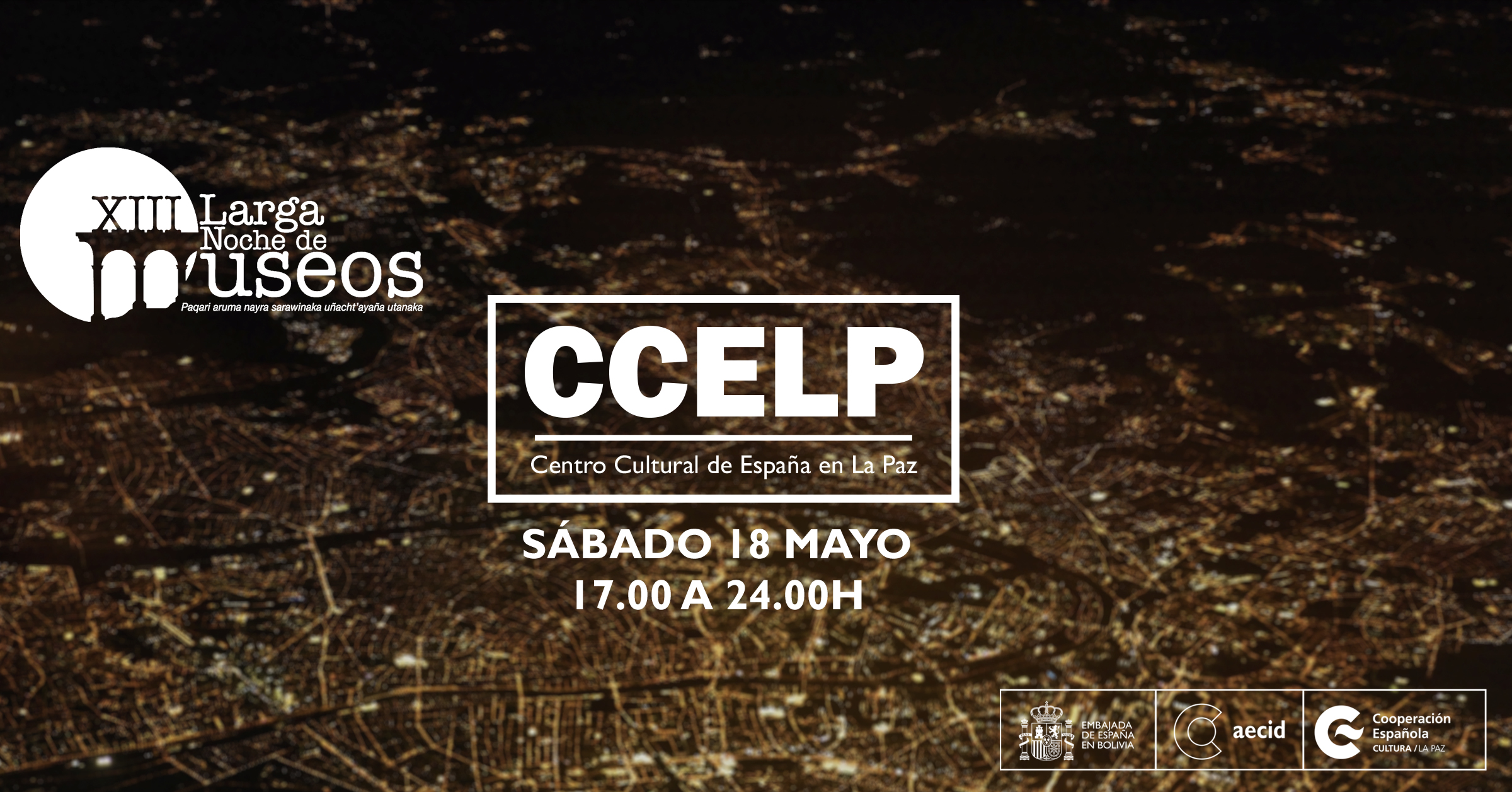 EL CCELP EN LA XIII LARGA NOCHE DE MUSEOS LA PAZ