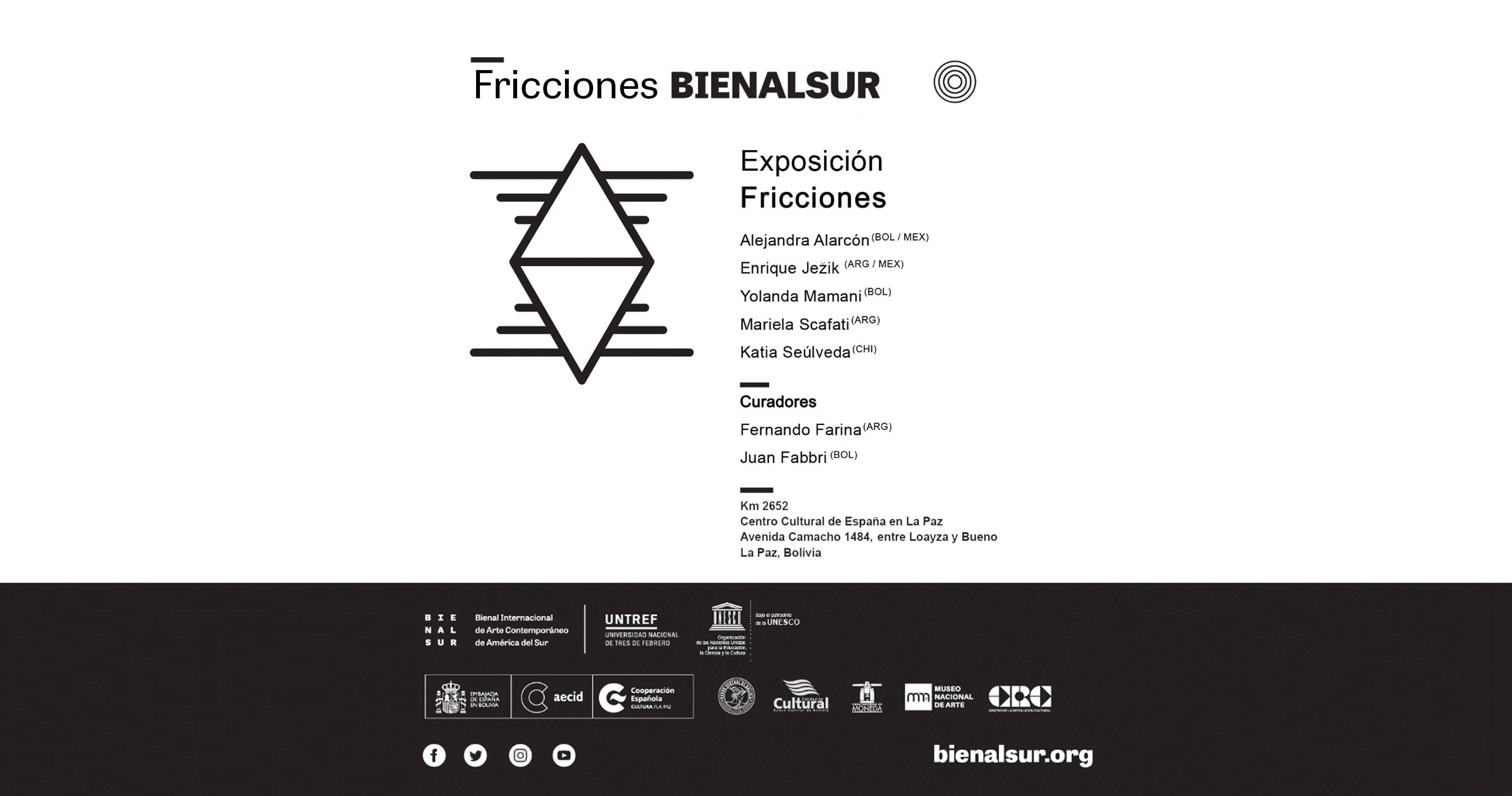 FRICCIONES BIENALSUR