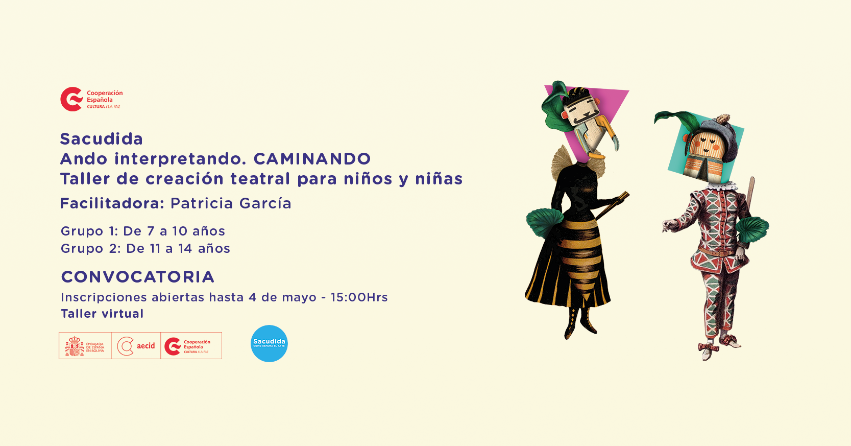 SACUDIDA Convocatoria Mayo