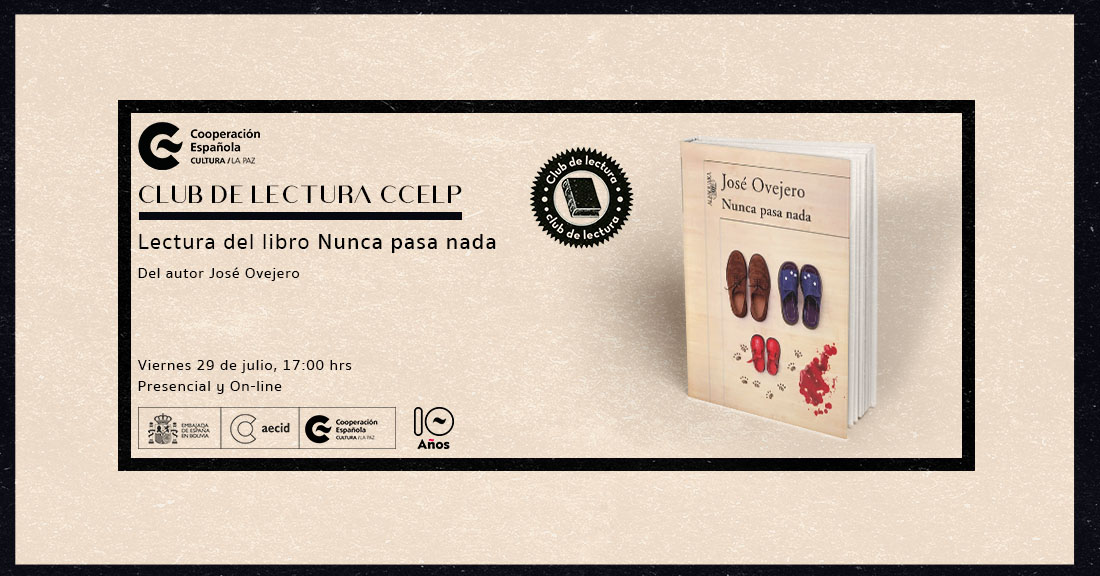 CLUB DE LECTURA CCELP JULIO