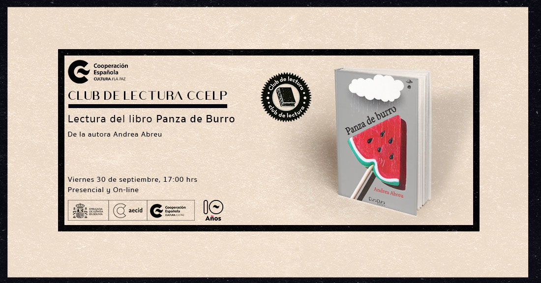 CLUB DE LECTURA CCELP SEPTIEMBRE