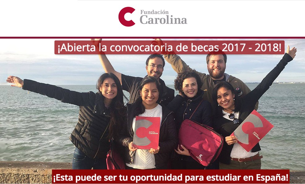 Becas Fundacin Carolina 20172018