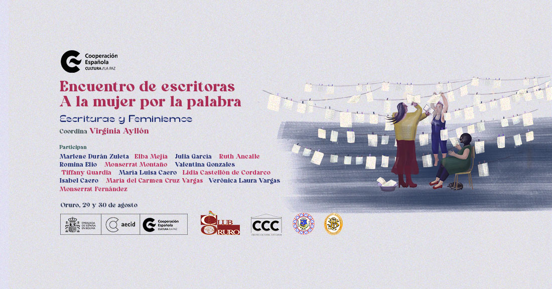 Encuentro de escritoras A la mujer por la palabra Oruro