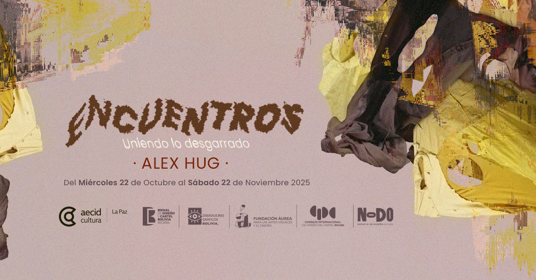 ENCUENTROS. Uniendo lo desgarrado. Exposición de Alex Hug (España)