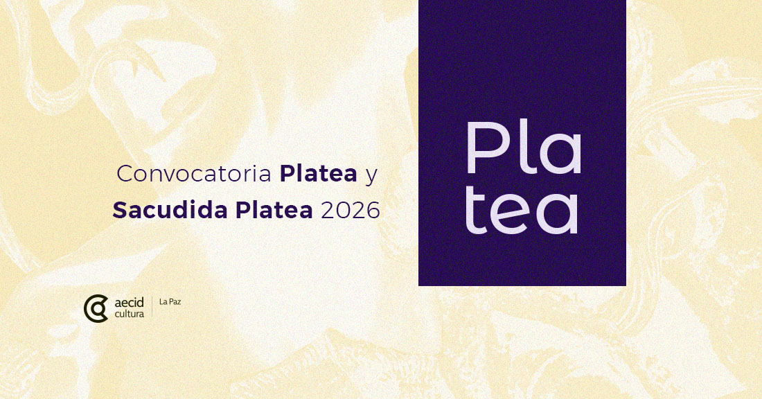 Convocatoria Platea y Sacudida Platea 2026