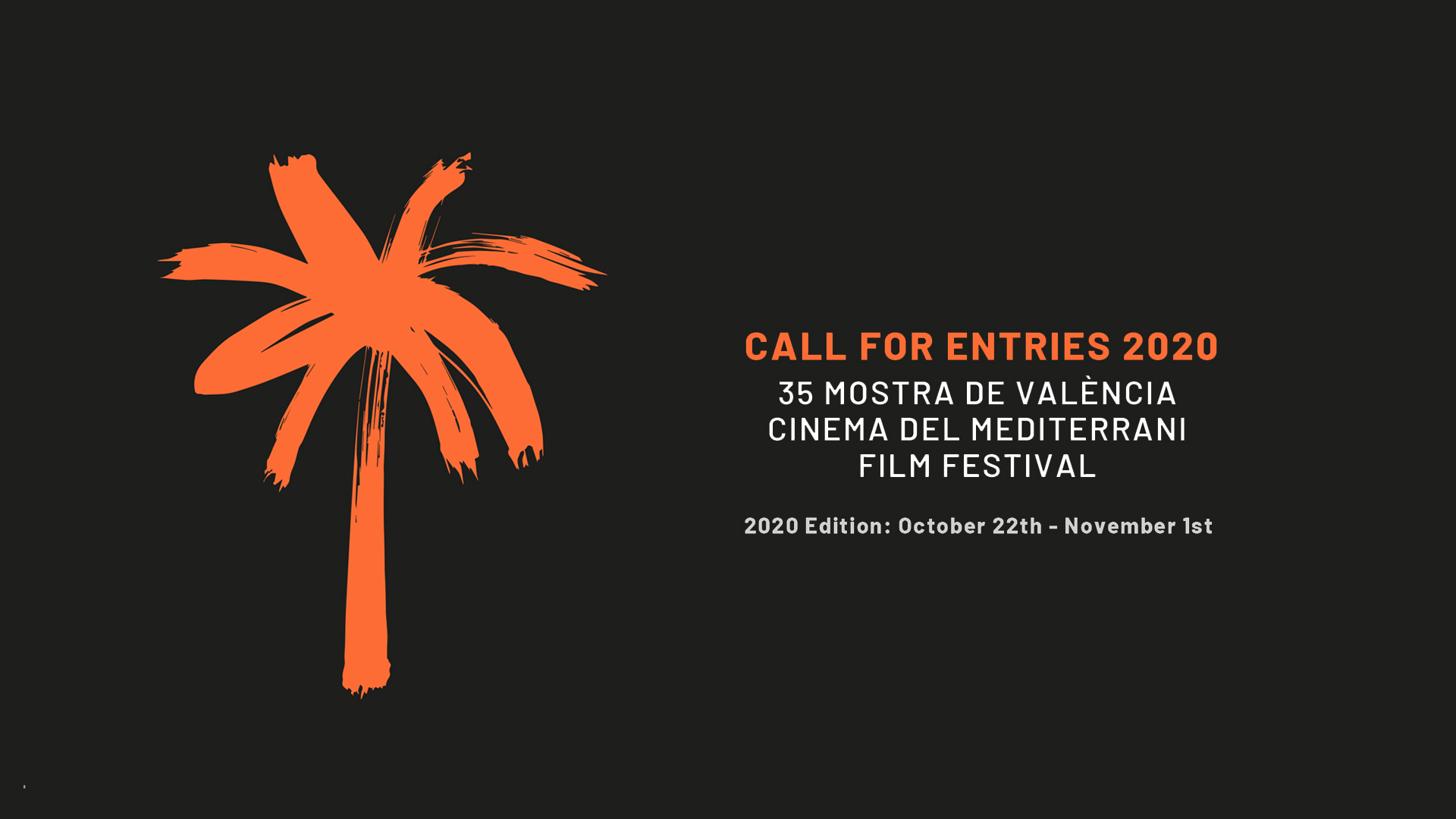 Convocatoria 35º Mostra de València