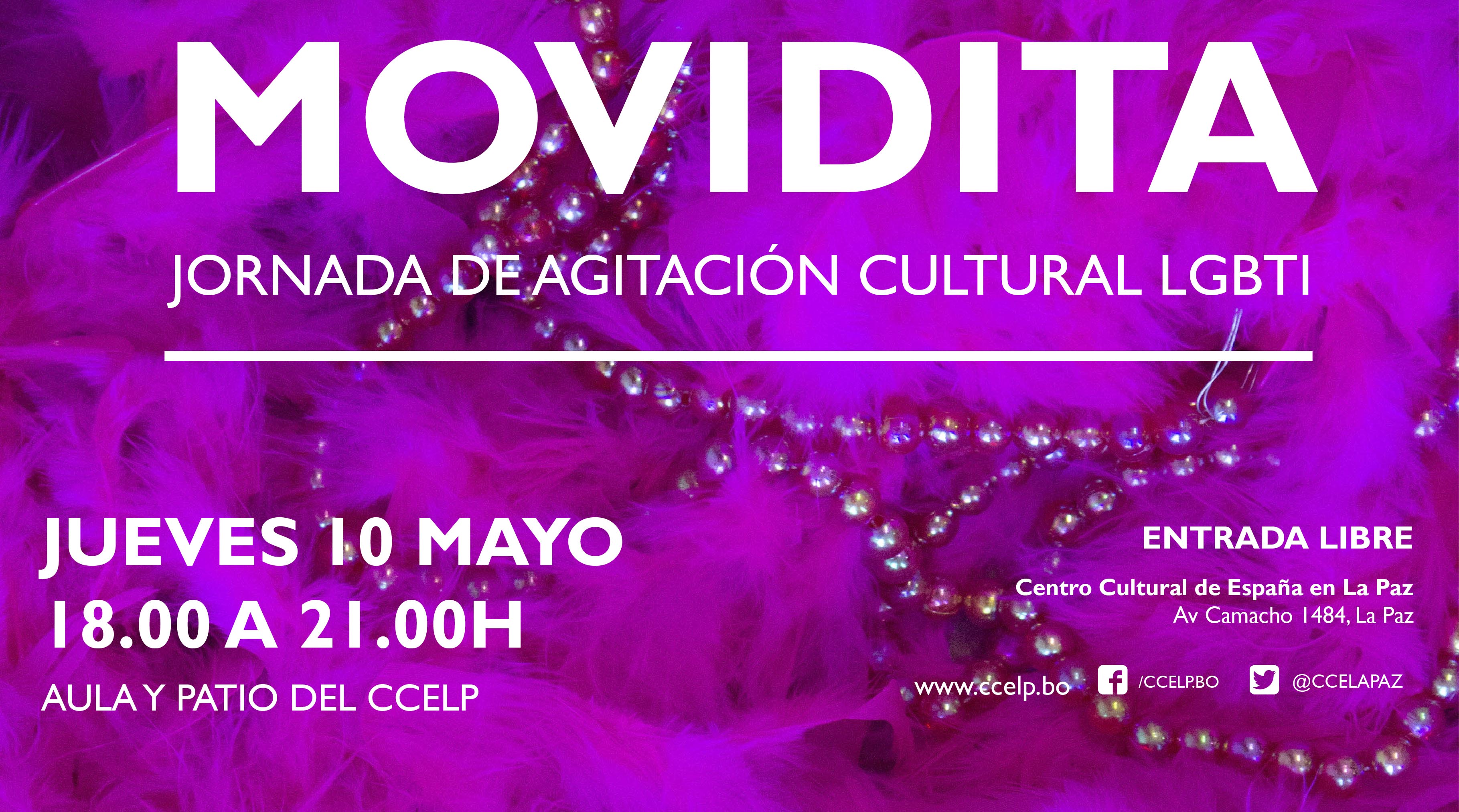 MOVIDITA JORNADA DE AGITACIN CULTURAL LGBTI