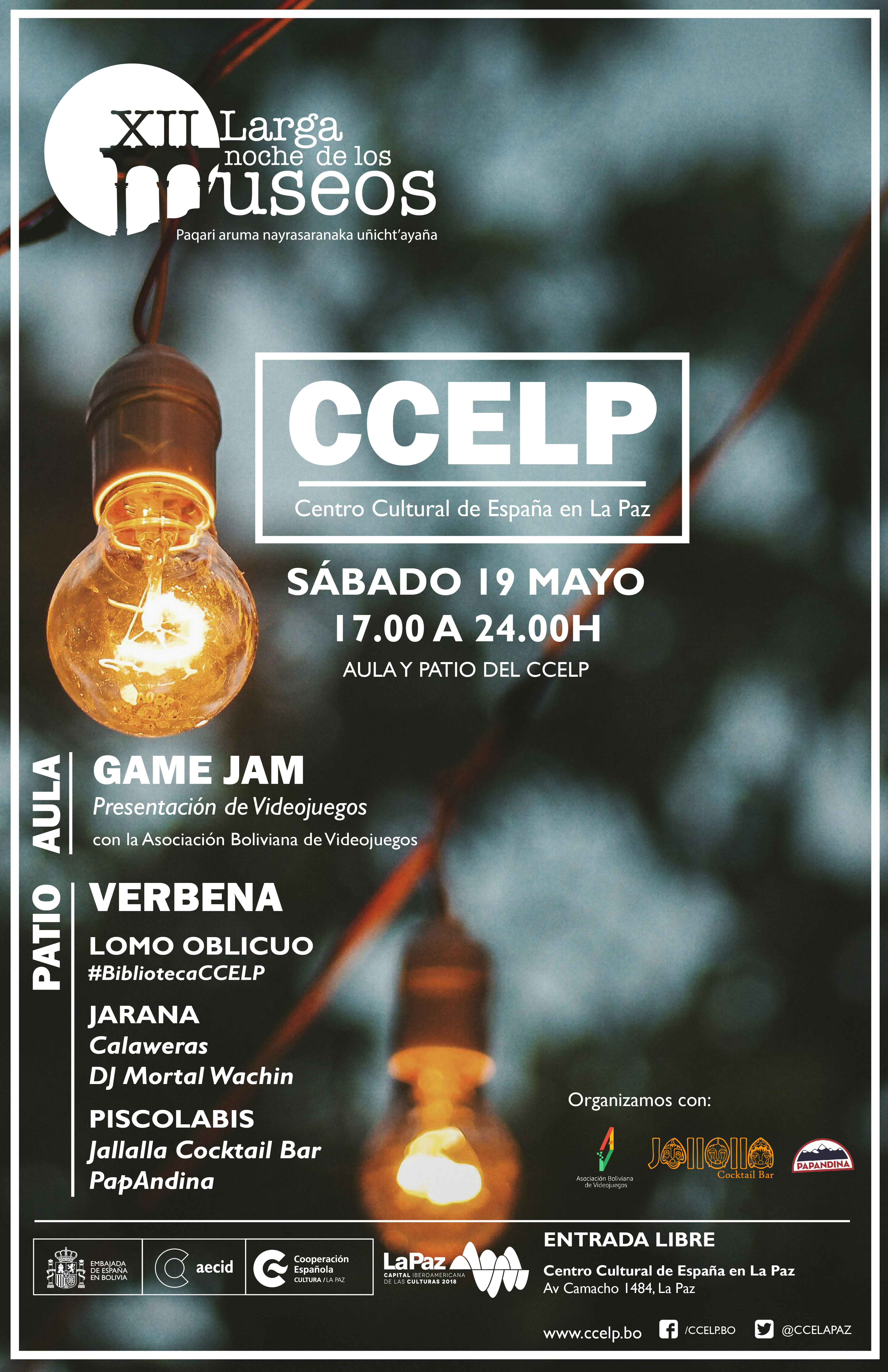EL CCELP EN LA XII LARGA NOCHE DE MUSEOS