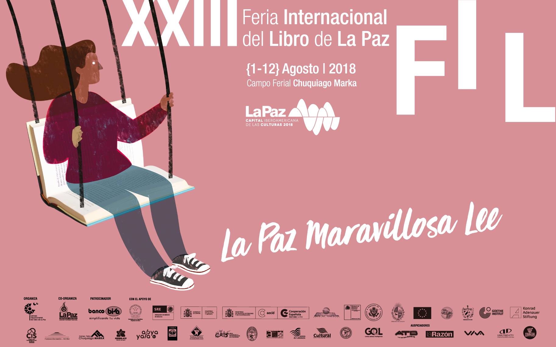 El CCELP EN LA FIL LA PAZ 2018