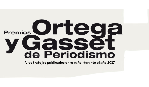 PREMIOS ORTEGA Y GASSET DE PERIODISMO