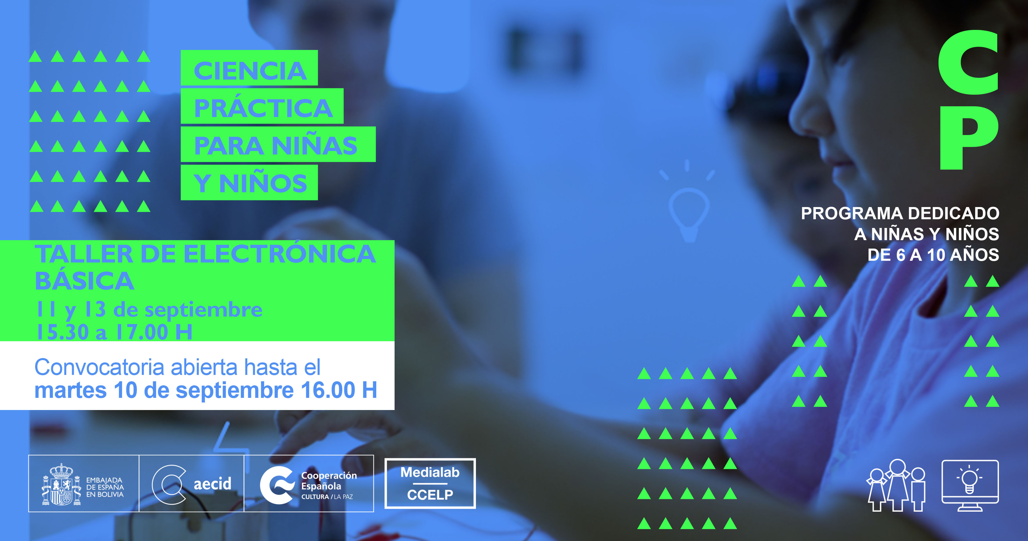 TALLER DE ELECTRNICA BSICA PARA NIAS Y NIOS