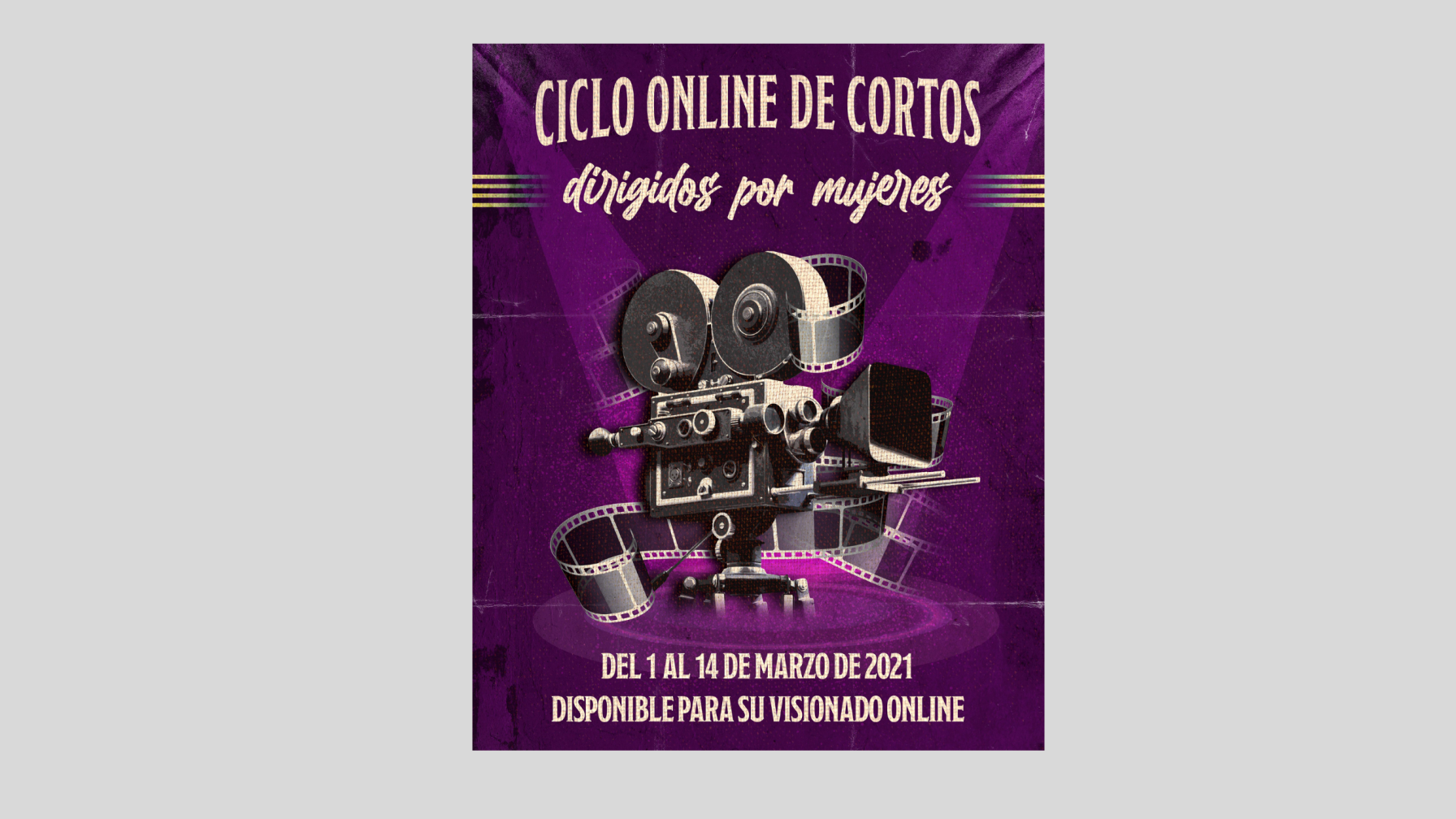 CICLO DE CORTOMETRAJES DIRIGIDOS POR MUJERES