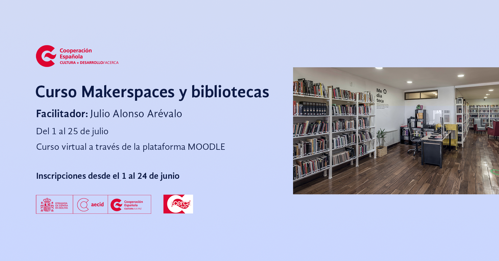 Curso Makerspaces y bibliotecas