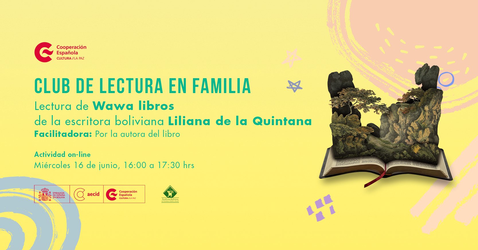Club de lectura en familia Junio