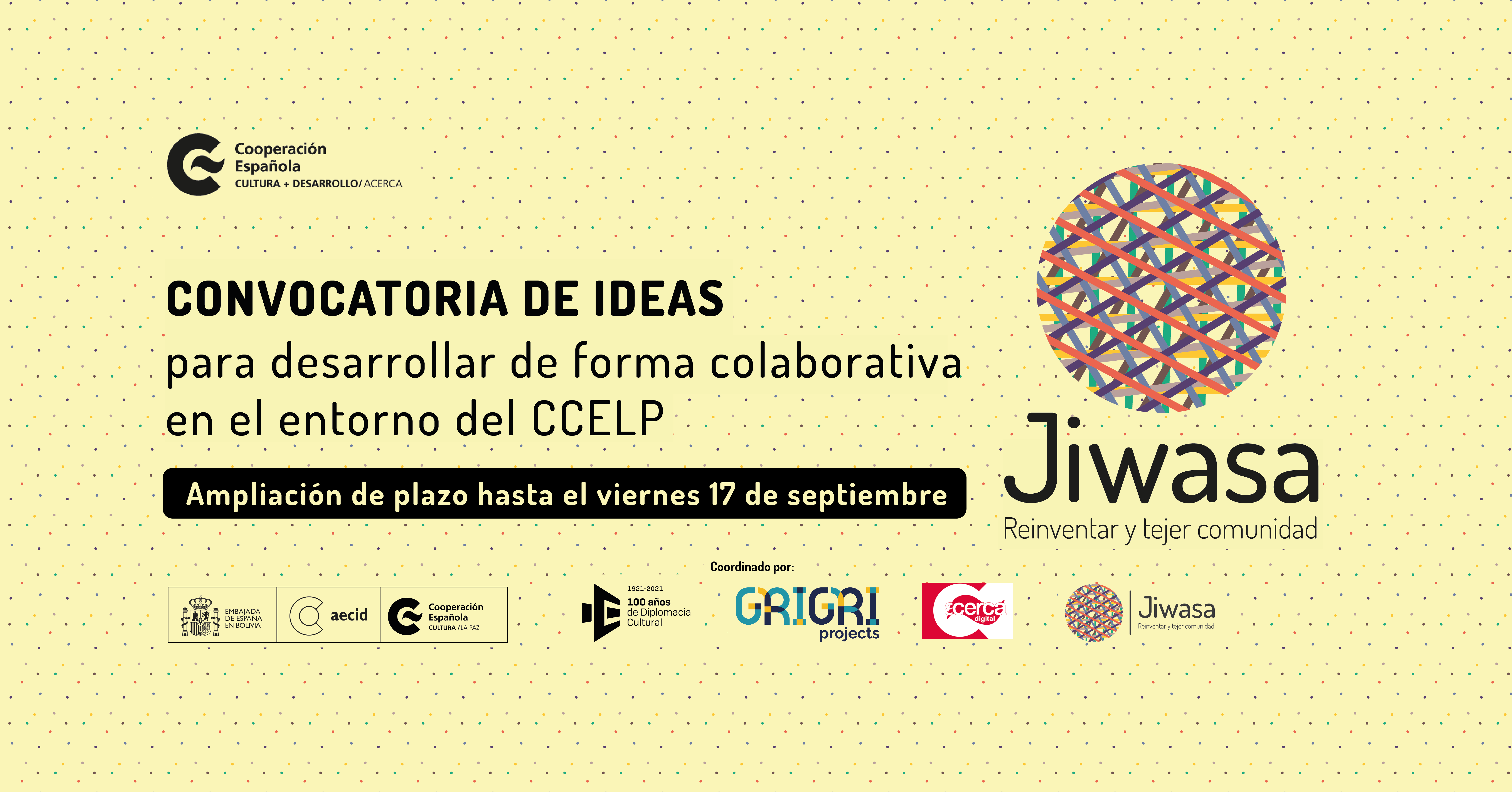 CONVOCATORIA DE IDEAS para desarrollar de forma colaborativa en el entorno del CCELP