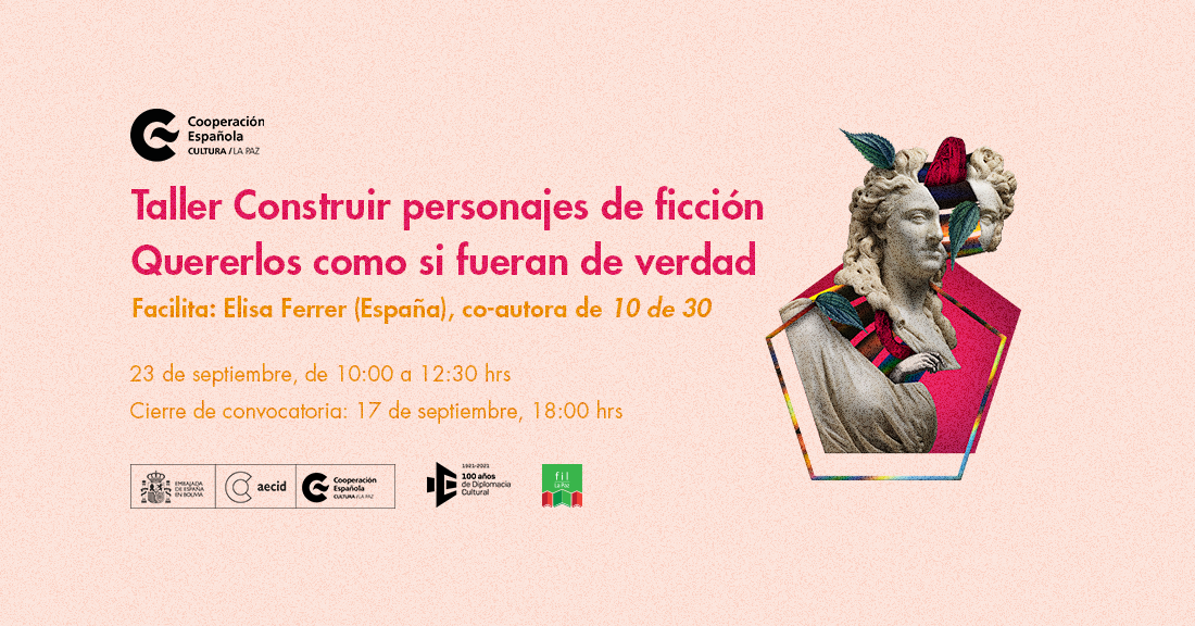 TALLER CONSTRUIR PERSONAJES DE FICCIN