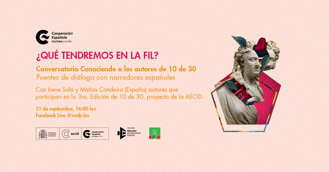 CONVERSATORIO CONOCIENDO A LOS AUTORES DE 10 A 30