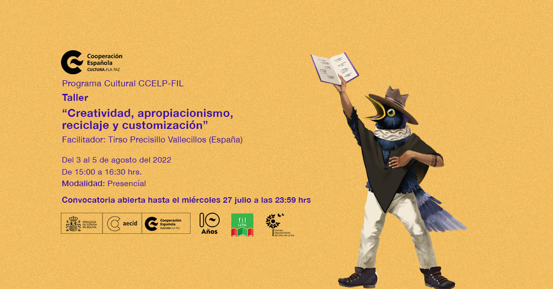 Taller Creatividad apropiacionismo reciclaje y customizacin