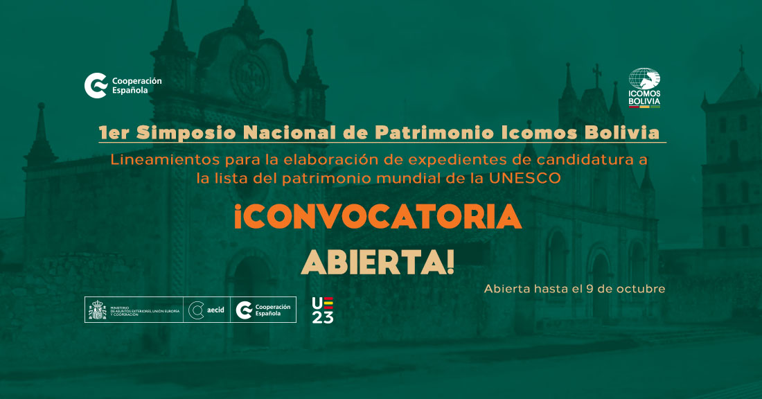 1er Simposio Nacional de Patrimonio Icomos Bolivia