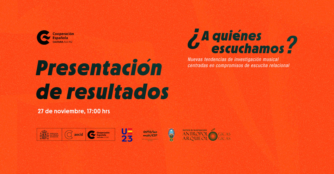 Presentacin de resultados A quines escuchamos