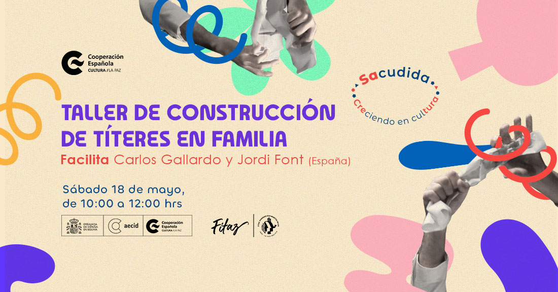 Sacudida Taller de construccin de tteres en familia