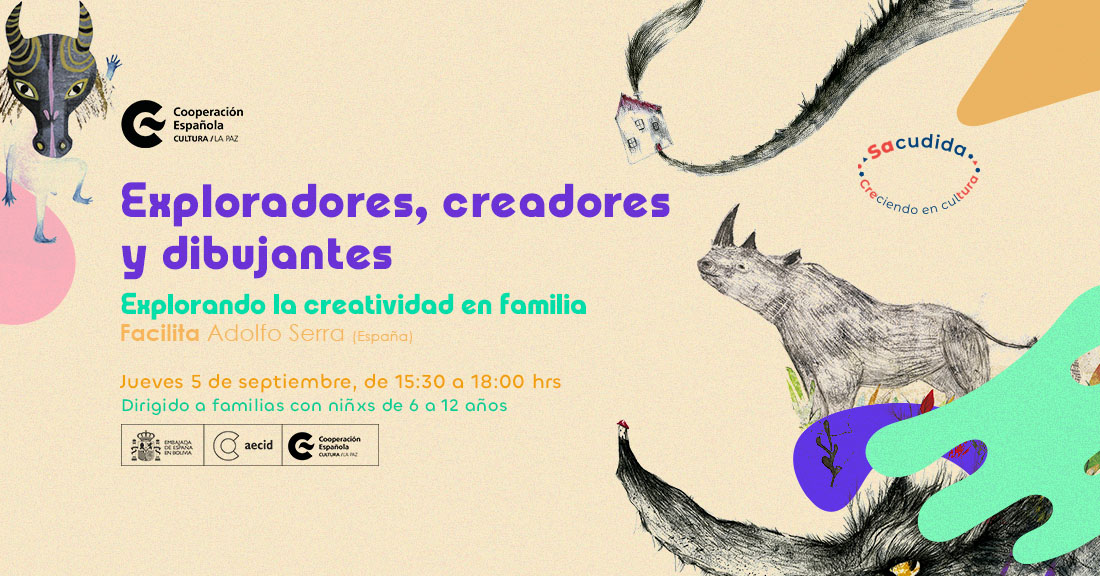 Sacudida Exploradores creadores y dibujantes