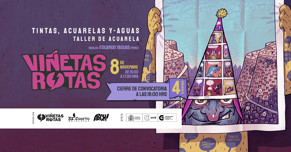 Tintas acuarelas yaguas Taller de acuarela