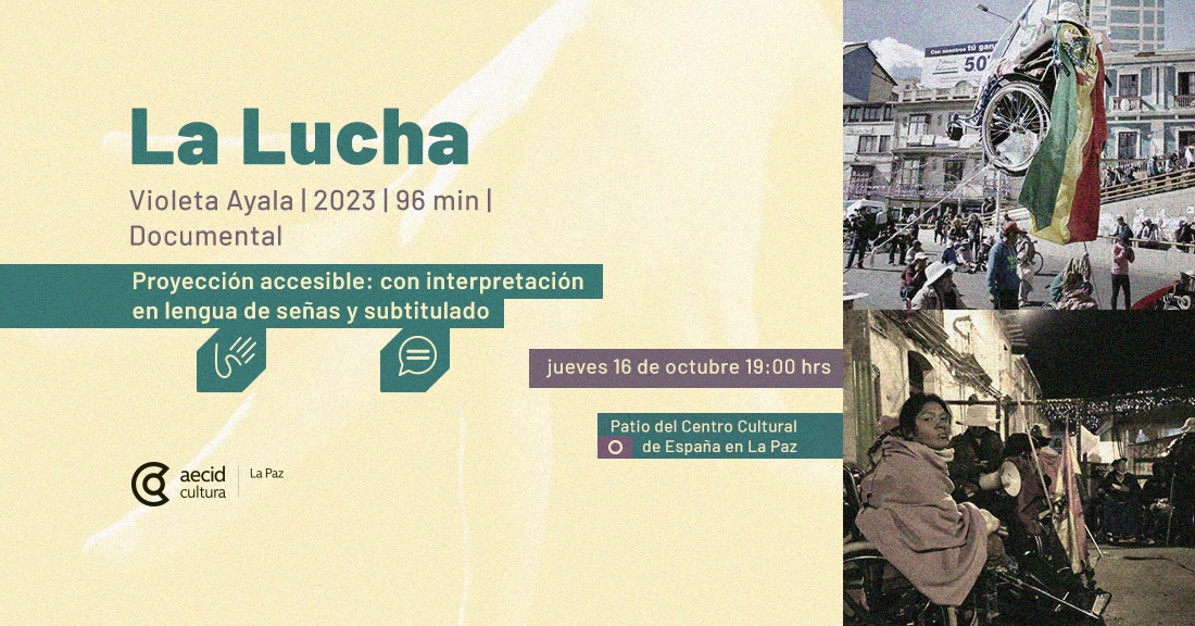 Proyección de La Lucha