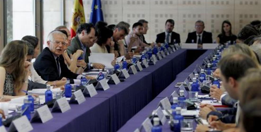 Josep Borrell preside la Reunión del Grupo de Alto Nivel para la Agenda 2030