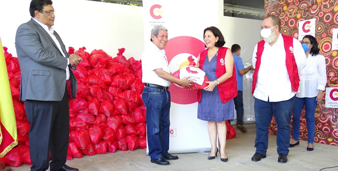 ayuda Nicaragua embajadora